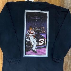 Vintage NASCAR Dale Earnhardt Sr. Henley NOSWT